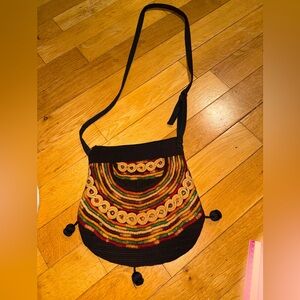 Multicolor Bohemian Shoulder Bag